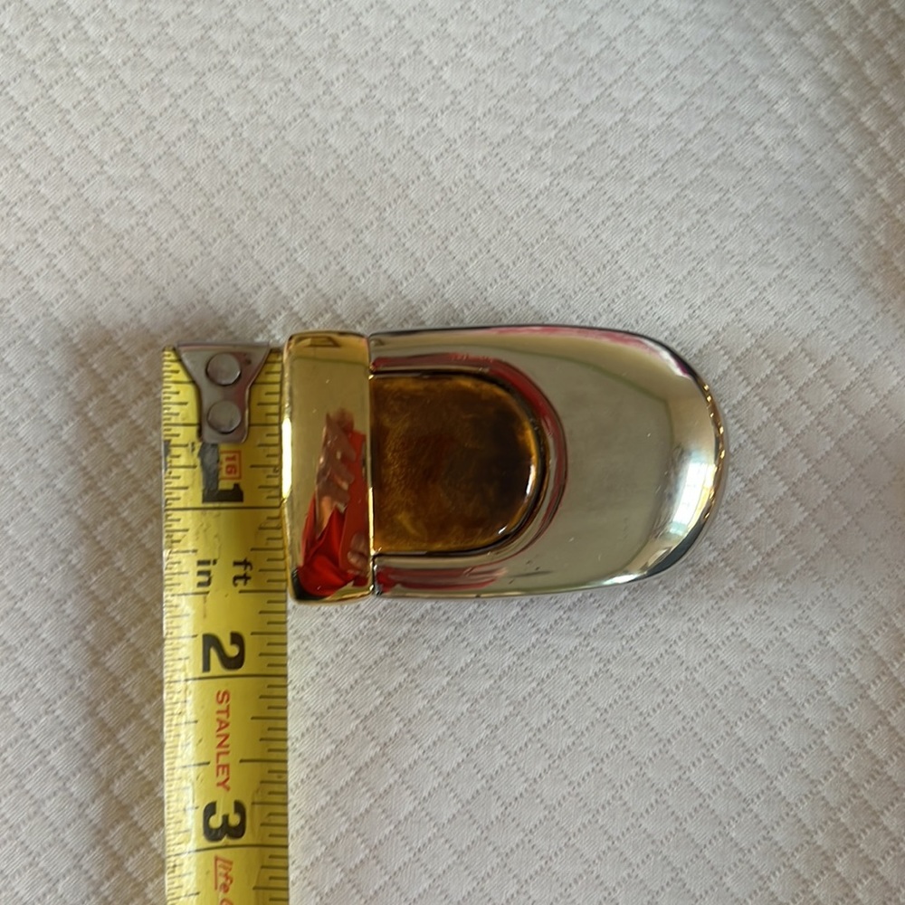 Abstract Tortoise/ Two-Tone Interchangeable Buckl… - image 5